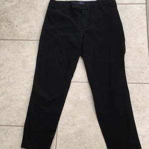 Gap skinny stretch ankle pant w/front zipper
